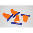 Miniature Croc Adaptateurs - Lot de 4 - PEGGY PEG N° 0