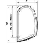 Miniature Rail d'auvent pour Omnistor 5200 - 300 - Anthracite  - THULE N° 3