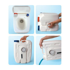 Miniature WC chimique FIAMMA Bi-pot 39 - FIAMMA N° 3 Miniature WC chimique FIAMMA Bi-pot 39 - FIAMMA N° 3