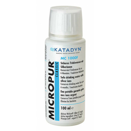 Micropur Liquide MFL 1000 flacon de 100 ml - KATADYN