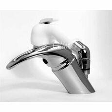 Miniature ROBINET MITIGEUR CHROME AVEC DOUCHETTE N° 1 Miniature ROBINET MITIGEUR CHROME AVEC DOUCHETTE N° 1