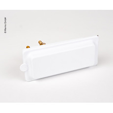 Miniature Trappe d'eau avec pré-mélangeur + douchette blanche N° 1