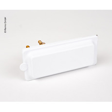 Miniature Trappe d'eau avec pré-mélangeur + douchette blanche - REICH N° 1