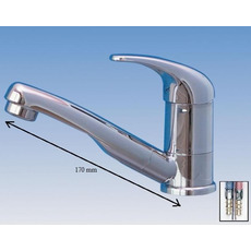 Miniature Robinet mitigeur Roma 12V à contacteur raccord tétine 10/12mm - COMET N° 4