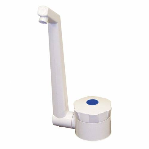 Robinet contacteur rabattable Blanc - COMET