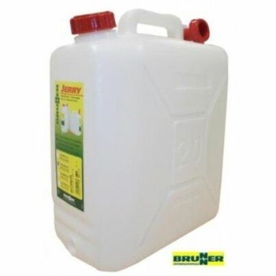 Jerrican Alimentaire 20 Litres Avec Robinet - Polyéthylène Food Grade - Camping & Pique-Nique