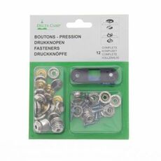 Miniature PRESSION MÂLE + FEMELLE x 12 boutons + outils N° 1