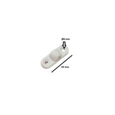 Miniature Pontet plastique horizontal diamètre 8 mm N° 1 Miniature Pontet plastique horizontal diamètre 8 mm N° 1