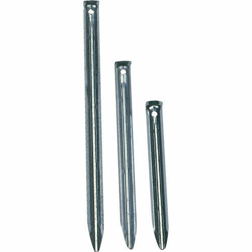 10 piquets corniere acier galvanisé longueur 24 cm