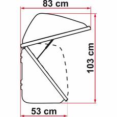 Miniature COFFRE POUR PORTE VELO ULTRA-BOX 500 Litres 147 x 70 x 53 cm - FIAMMA N° 2 Miniature COFFRE POUR PORTE VELO ULTRA-BOX 500 Litres 147 x 70 x 53 cm - FIAMMA N° 2