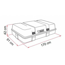 Miniature COFFRE DE TOIT ULTRA BOX 3 BLANC 520L - FIAMMA N° 1