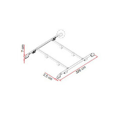 Miniature Galerie ROOF RAIL - FIAMMA N° 1 Miniature Galerie ROOF RAIL - FIAMMA N° 1