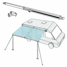 Miniature TENDEUR TOILE RAFTER F45 / F80 / F65 - FIAMMA N° 2