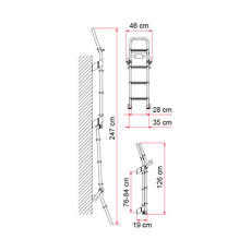 Miniature ECHELLE DELUXE 8 - FIAMMA N° 2