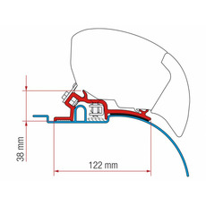 Miniature ADAPTATEURS STORES F65/F80S POUR DUCCATO de 1995 a JUIN 2006 - FIAMMA N° 1