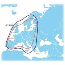 Miniature Antenne satellite automatique I-SAT MOBILTECH N° 2