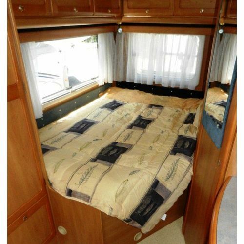 Lit tout fait feuilles bleues 90x210 Lit tout fait feuilles bleues 90x210