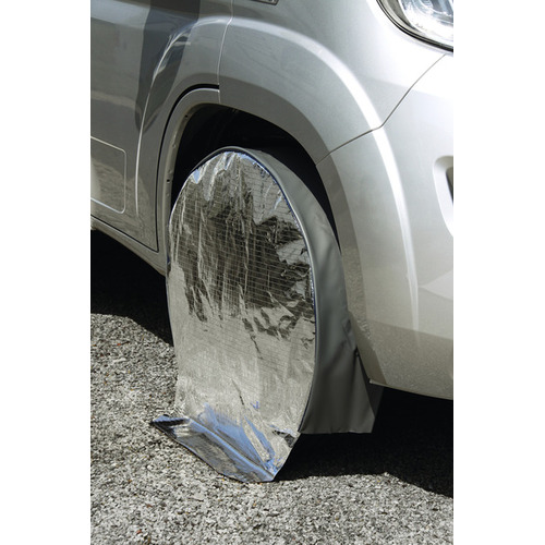 Enveloppe de protection des pneus Reflex pour roues camping-car jusqu'à 225/75 R16 - REIMO