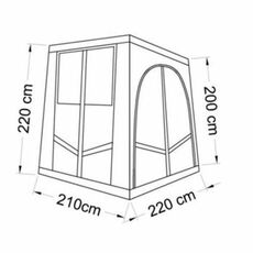 Miniature Auvent arriere pour fourgon et minivan - REIMO N° 1