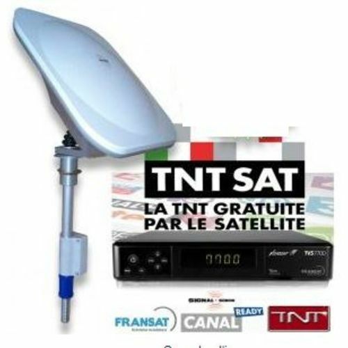 Kit réception TNT par satellite MS 530 avec demodulateur FRANSAT HD