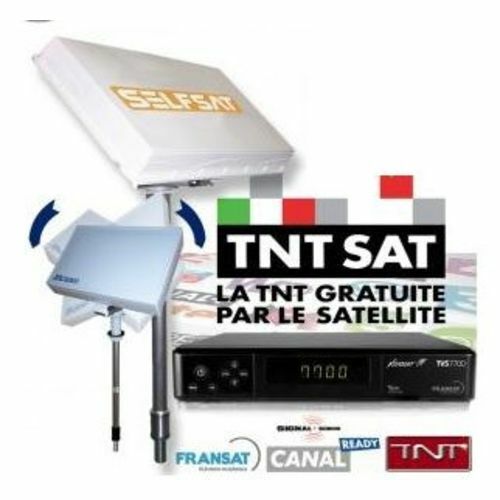 Kit antenne MSAT330 TNT SAT + Demodulateur SAT