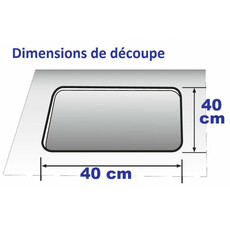 Miniature LANTERNEAU À POIGNÉES DÉCOUPE 40 X 40 CM N° 2 Miniature LANTERNEAU À POIGNÉES DÉCOUPE 40 X 40 CM N° 2