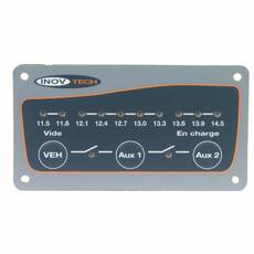 Miniature Jauge 3 batteries - INOVTECH N° 0 Miniature Jauge 3 batteries - INOVTECH N° 0