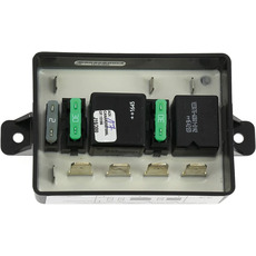 Miniature Coupleur 2 batteries 3 sorties avec sécurité - INOVTECH N° 3 Miniature Coupleur 2 batteries 3 sorties avec sécurité - INOVTECH N° 3