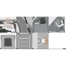 Miniature Tente de toit - Colombus Medium – VERT - Autohome N° 6