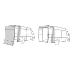 Miniature AUVENT DE PORTE ARRIÈRE DUCATO N° 2 Miniature AUVENT DE PORTE ARRIÈRE DUCATO N° 2