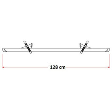 Miniature RAIL PREMIUM 128CM - FIAMMA N° 1 Miniature RAIL PREMIUM 128CM - FIAMMA N° 1