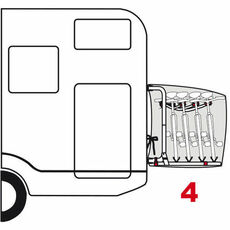 Miniature Housse porte 4 velos BIKE COVER S 4 VELOS - FIAMMA N° 1 Miniature Housse porte 4 velos BIKE COVER S 4 VELOS - FIAMMA N° 1
