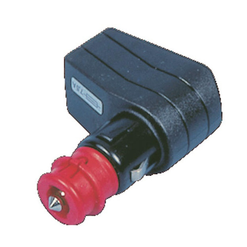 FICHE ALLUME-CIGARES MALE D’ANGLE 12mm/12V