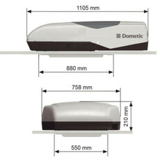 Miniature Climatiseur Freshlight 2200 - DOMETIC N° 3