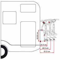 Miniature Porte vélos Carry Bike CL - FIAMMA N° 2