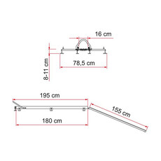 Miniature PORTE MOTO COULISSANT CARRY-MOTO PRO - FIAMMA N° 4