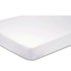 Draps de rechange pour prêt-à-dormir Uni blanc 130 x 200 cm coupe à gauche Midland - INCASA