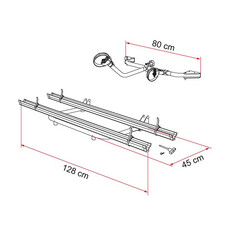 Miniature Porte vélos de Soute Carry Bike GARAGE Standard- FIAMMA N° 2