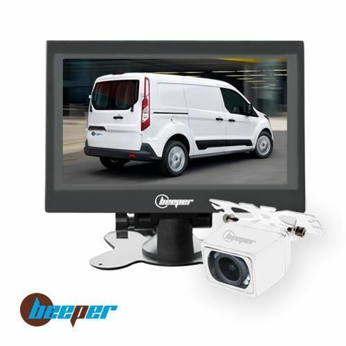 Caméra de recul HAUT DE GAMME écran 7' camera blanche RW7 B - BEEPER