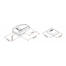 Miniature KIT DE 3 SERRURES DE SECURITE - SAFE DOOR BLANCHE - FIAMMA N° 1