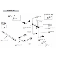 Pièces détachées porte-vélos