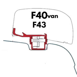 ADAPTATEUR F40van/43