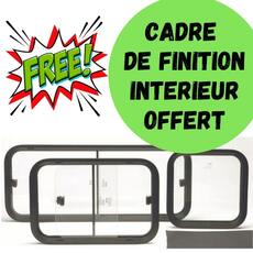 Miniature BAIE COULISSANTE FARNIER AVEC CADRE NOIR EN ALUMINIUM DE FINITION INTERIEUR OFFERT N°4