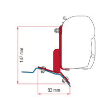 Miniature KIT ADAPTATEUR POUR STORE F45 POUR FORD CUSTOM N°1