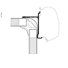 Miniature KIT ADAPTATEUR POUR STORE OMNISTOR HYMERCAMP N°1