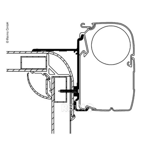 KIT ADAPTATEUR POUR STORE OMNISTOR PILOTE