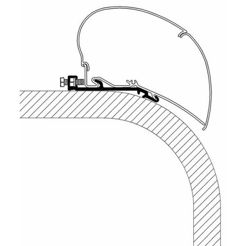 KIT ADAPTATEUR POUR STORE OMNISTOR FLAT