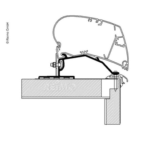 KIT ADAPTATEUR POUR STORE OMNISTOR FENDT