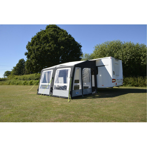 AUVENT GONFLABLE CARAVANE GRANDE AIR PRO LARGEUR 330 ET 390 CM-KAMPA