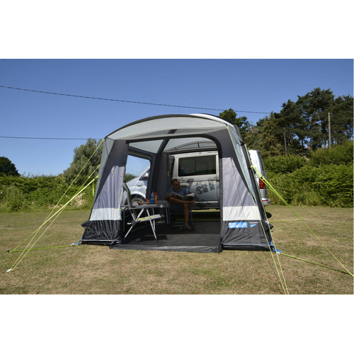 AUVENT GONFLABLE CROSS AIR POUR CAMPING-CARS ET VANS VW : HAUTEUR DE 180 À 295 CM - KAMPA